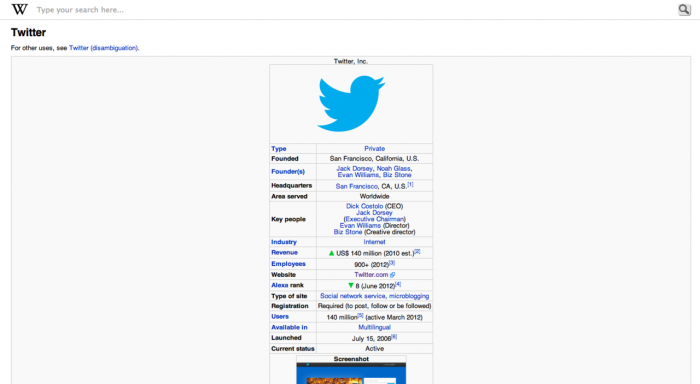 mobile Twitter site on desktop