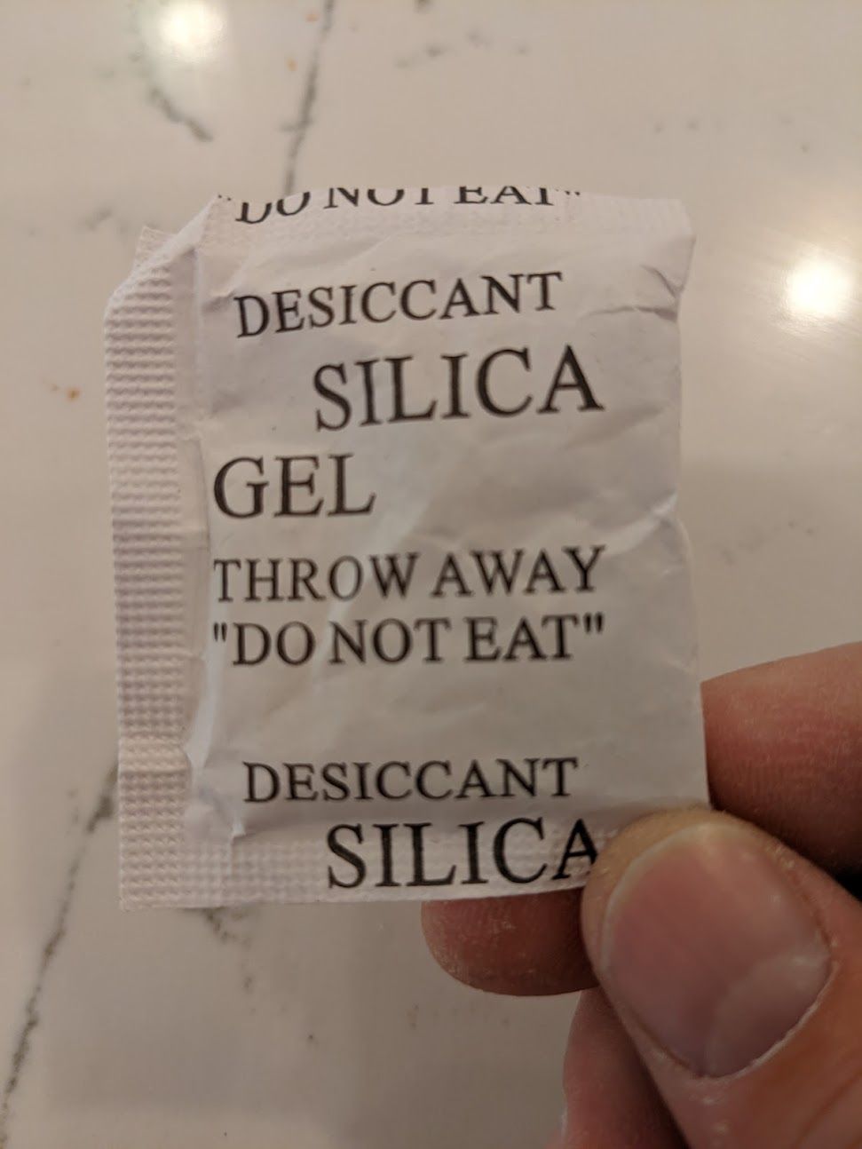 "Do Not Eat"