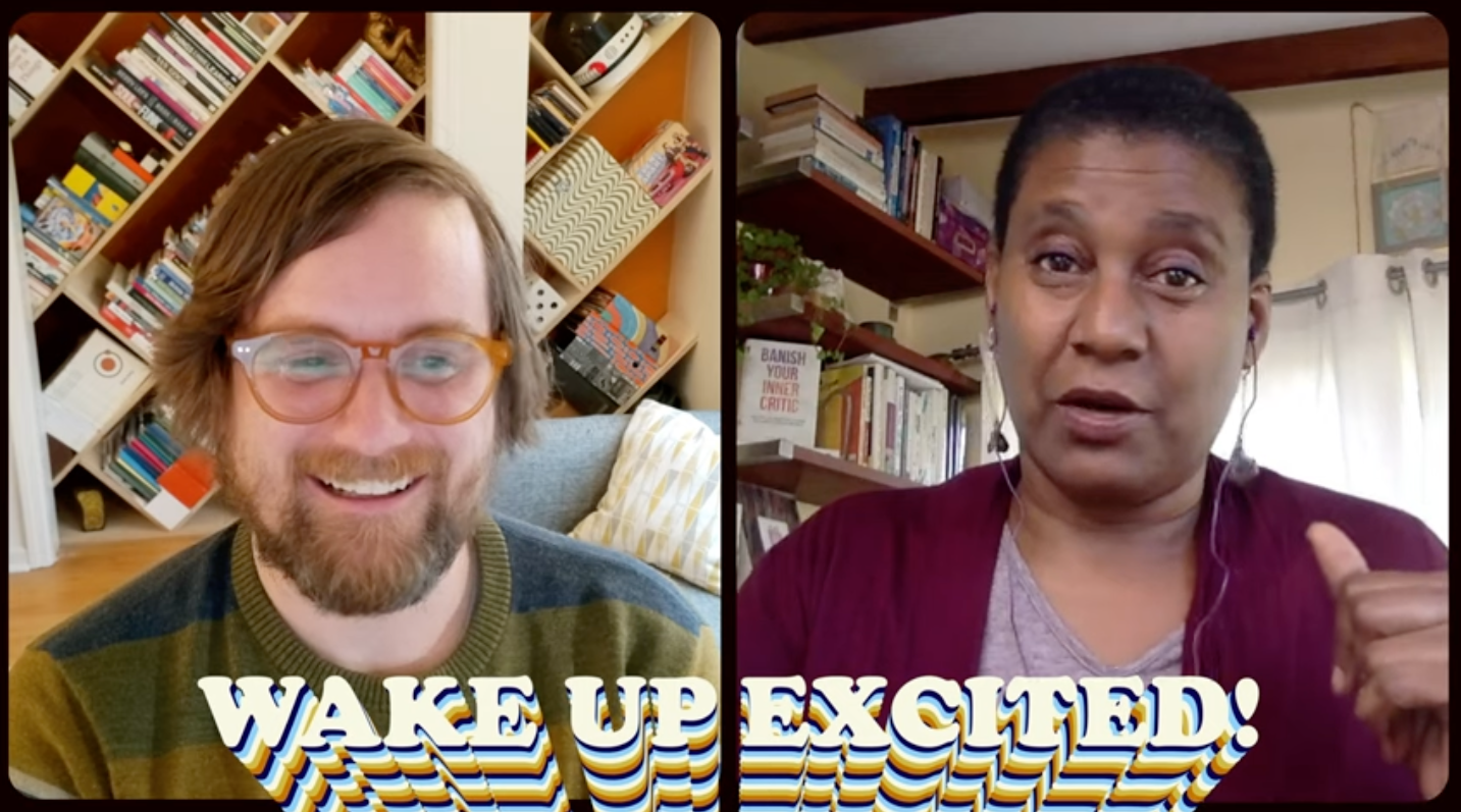 Denise Jacobs on the Wake Up Excited! podcast