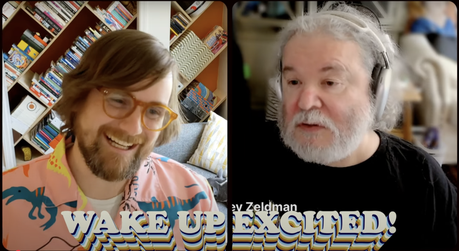 Jeffrey Zeldman on the Wake Up Excited! podcast