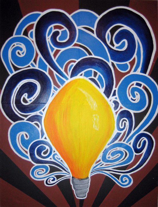 lightning_painting Lightbulb Painting