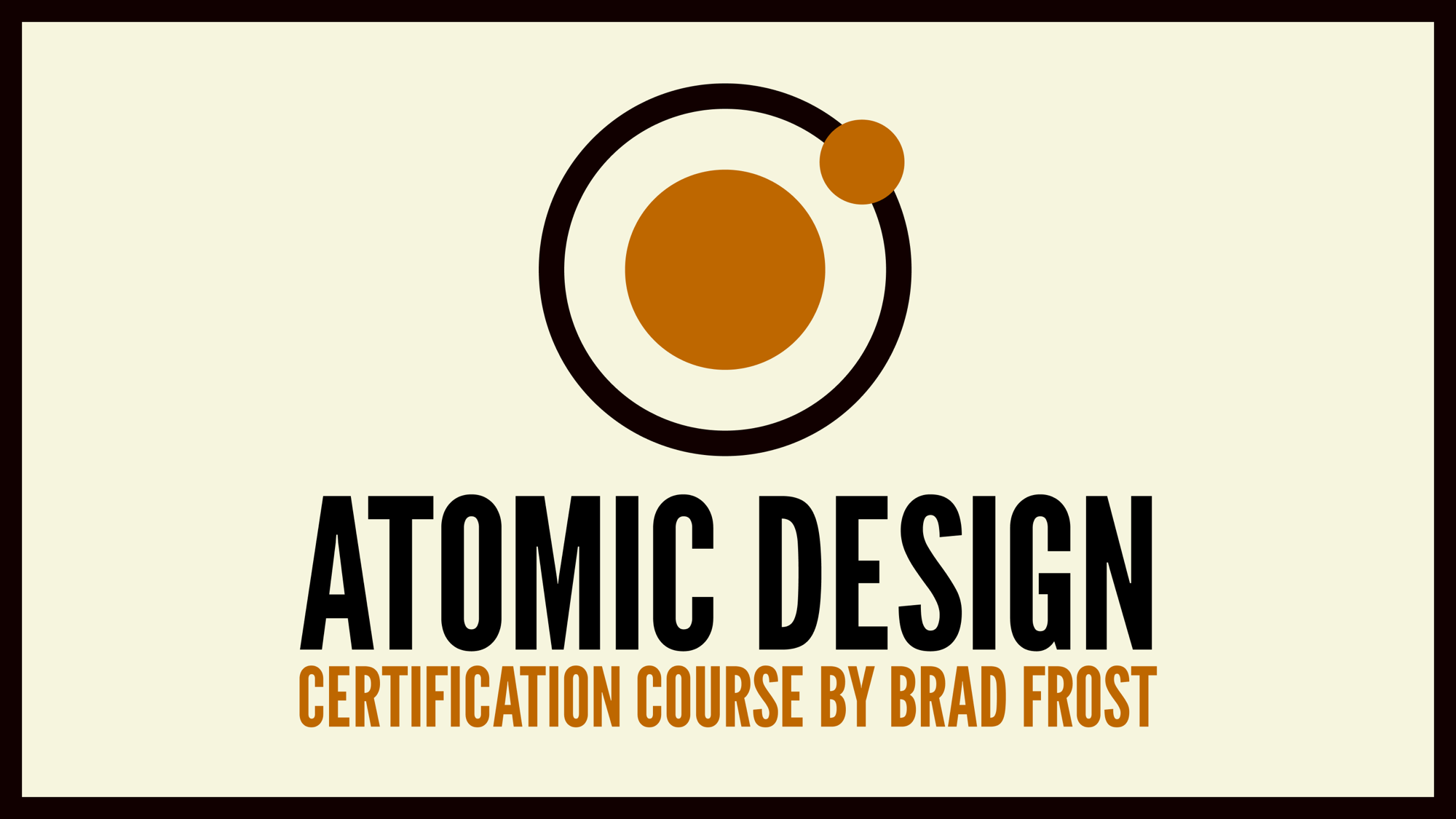 Atomic Design Certification Course
