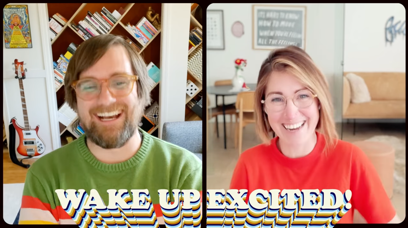 Jessica Hische on the Wake Up Excited! podcast