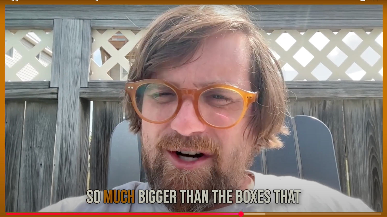 A talking-head Brad