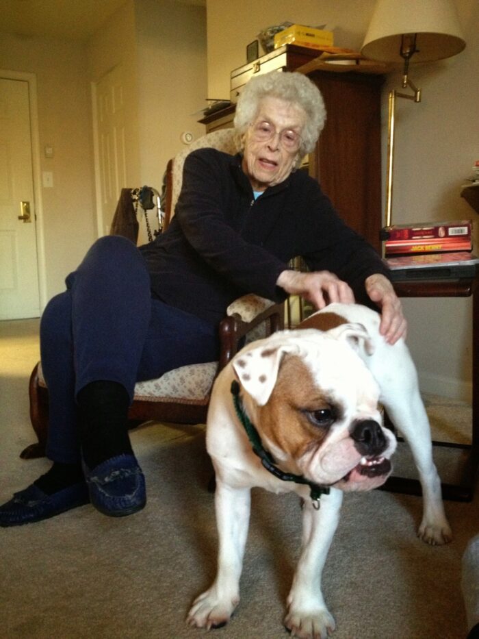 Ziggy and Melissa's grandma