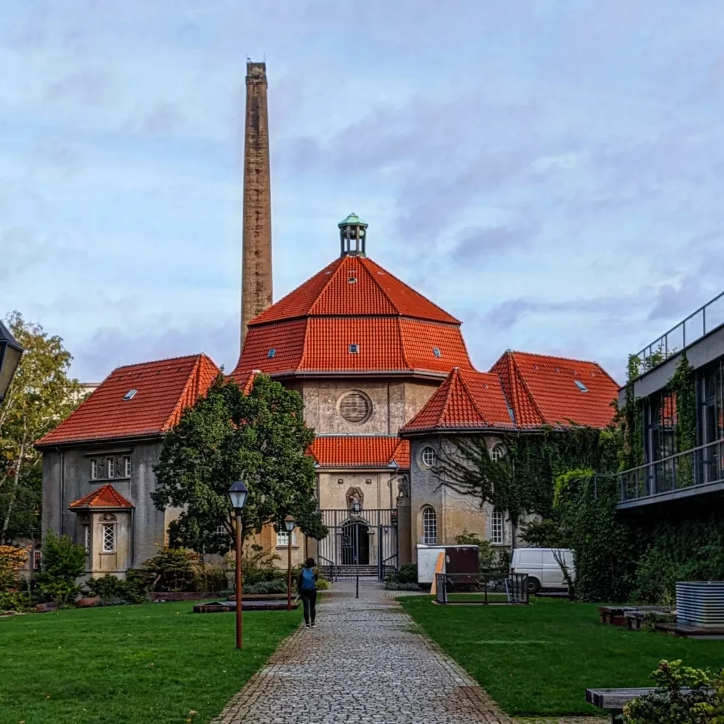 The silent green Kulturquartier, a converted crematorium in Berlin