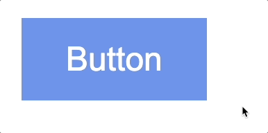 An animated gif of a blue button that adds a border when the cursor hovers over it, resulting in a shift in the button's size
