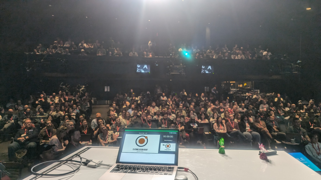 The crowd at SmashingConf NYC