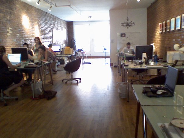 My old office at Pod1, a loft in Soho